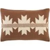SURYA Pillows + Decor MOCHA MESA LUMBAR PILLOW