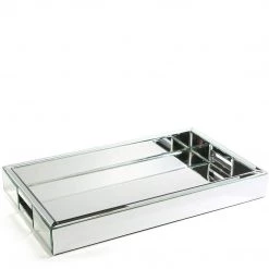 UTTERMOST MOD MIRRORED SERVING TRAY
