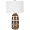 UTTERMOST Lighting MOJAVE CLAY LAYERS CERAMIC LAMP