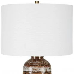 UTTERMOST Lighting MOJAVE CLAY LAYERS CERAMIC LAMP