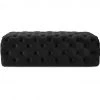 TOV Living Room MONICA TUFTED VELVET COCKTAIL OTTOMAN