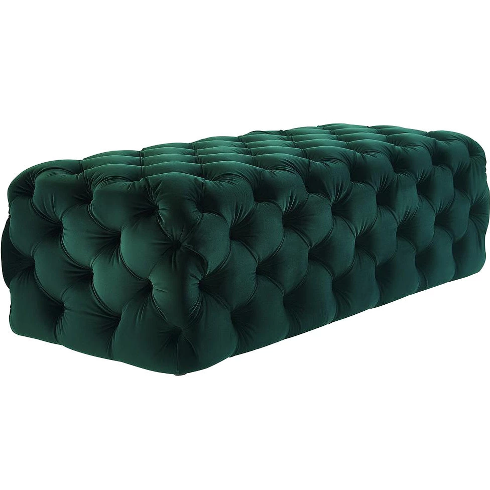 TOV Living Room MONICA TUFTED VELVET COCKTAIL OTTOMAN 4 TOV Living Room MONICA TUFTED VELVET COCKTAIL OTTOMAN