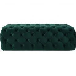 TOV Living Room MONICA TUFTED VELVET COCKTAIL OTTOMAN 22 TOV Living Room MONICA TUFTED VELVET COCKTAIL OTTOMAN