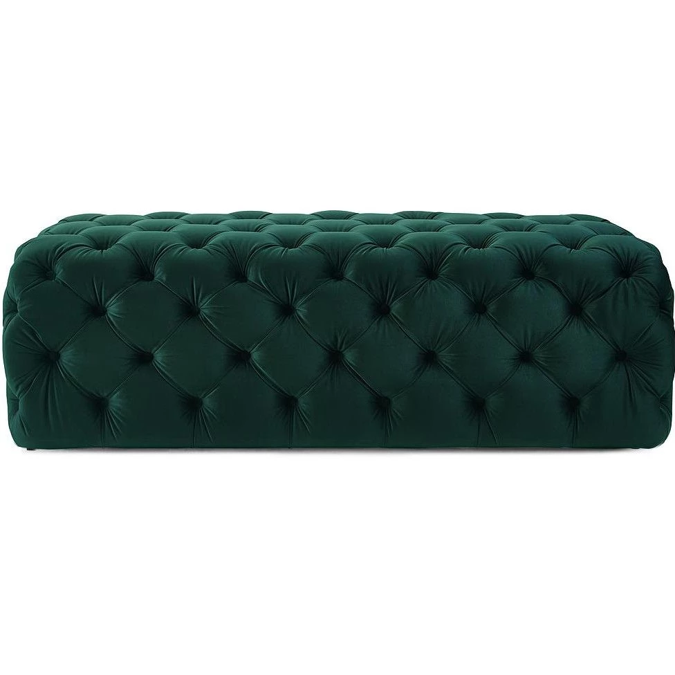 TOV Living Room MONICA TUFTED VELVET COCKTAIL OTTOMAN 6 TOV Living Room MONICA TUFTED VELVET COCKTAIL OTTOMAN