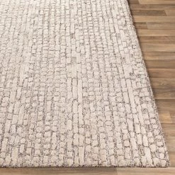 SURYA MONTEZ WOOL + VISCOSE RUG: KHAKI 8 SURYA MONTEZ WOOL + VISCOSE RUG: KHAKI