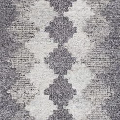 SURYA MONTY WOOL + VISCOSE RUG: CHARCOAL