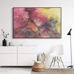 L ART "MOOD ENHANCED" CANVAS ART