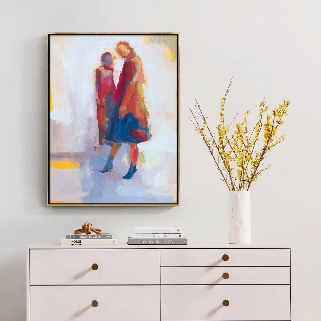 L ART "MOODY V" CANVAS ART 2 L ART "MOODY V" CANVAS ART