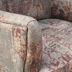 ZUO Furniture MORRO VINTAGE PRINT ARM CHAIR