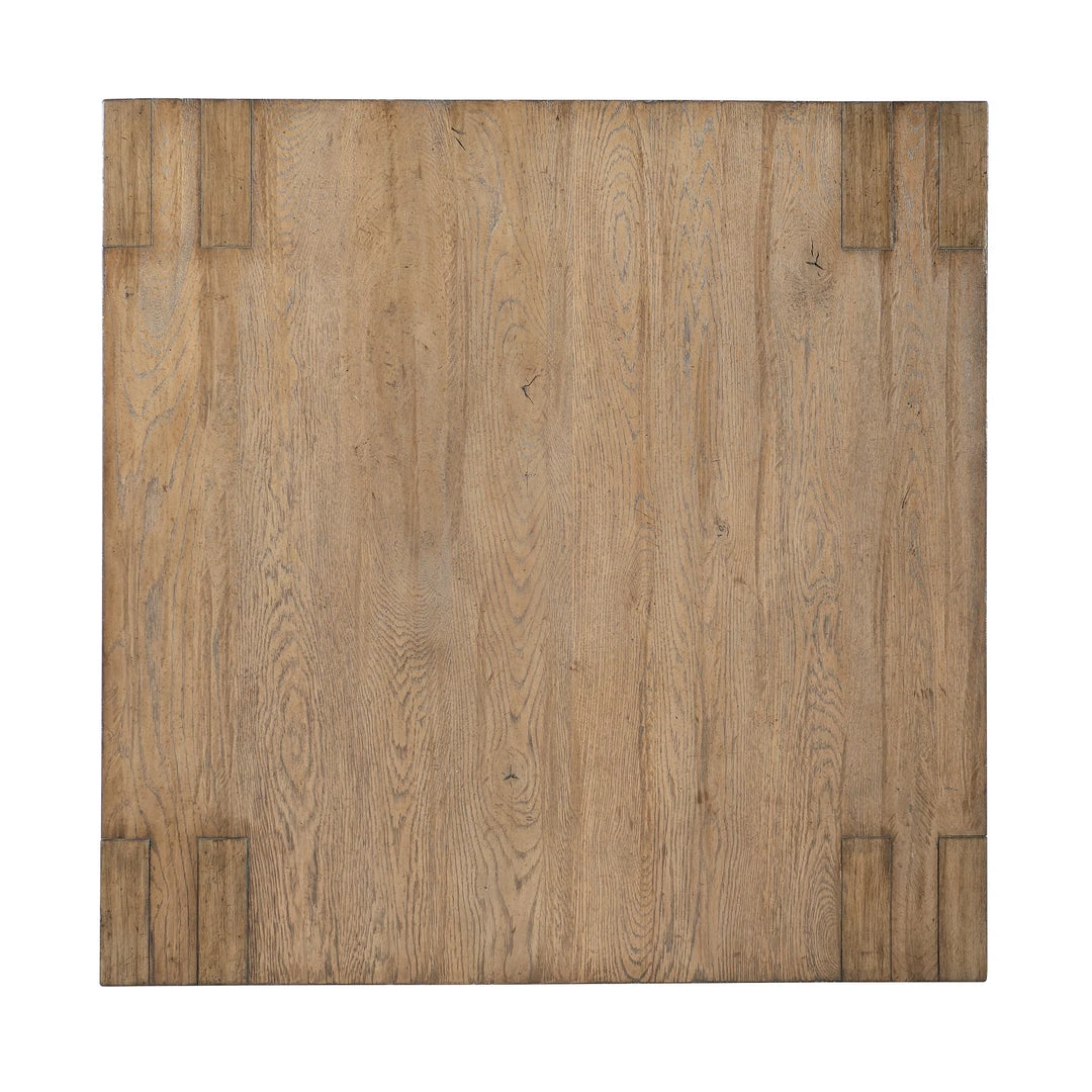 HOOKER Furniture MORTON BLOCKED WOOD SQUARE COFFEE TABLE 4 HOOKER Furniture MORTON BLOCKED WOOD SQUARE COFFEE TABLE