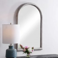 UTTERMOST Mirrors MOTTLED SILVER ARCH MIRROR