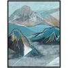 L ART "MOUNTAIN RAYS" CANVAS ART Wall Art