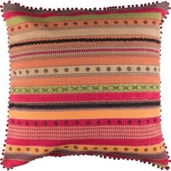 SURYA RENA POM PILLOW Pillows + Decor
