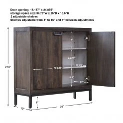 UTTERMOST NADIE CONSOLE CABINET Living Room