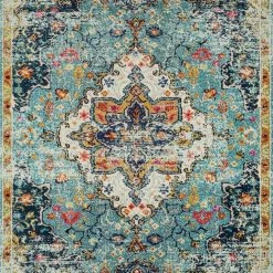 LOLOI NADENKA RUG: AQUA MULTI