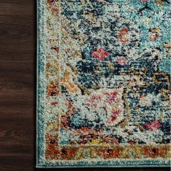 LOLOI NADENKA RUG: AQUA MULTI