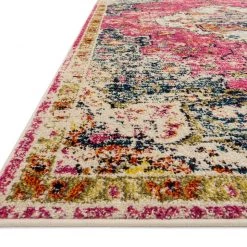 LOLOI NADENKA RUG: PINK MULTI