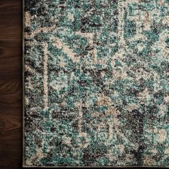 LOLOI NAJMA RUG: SLATE BLUE, SMOKE
