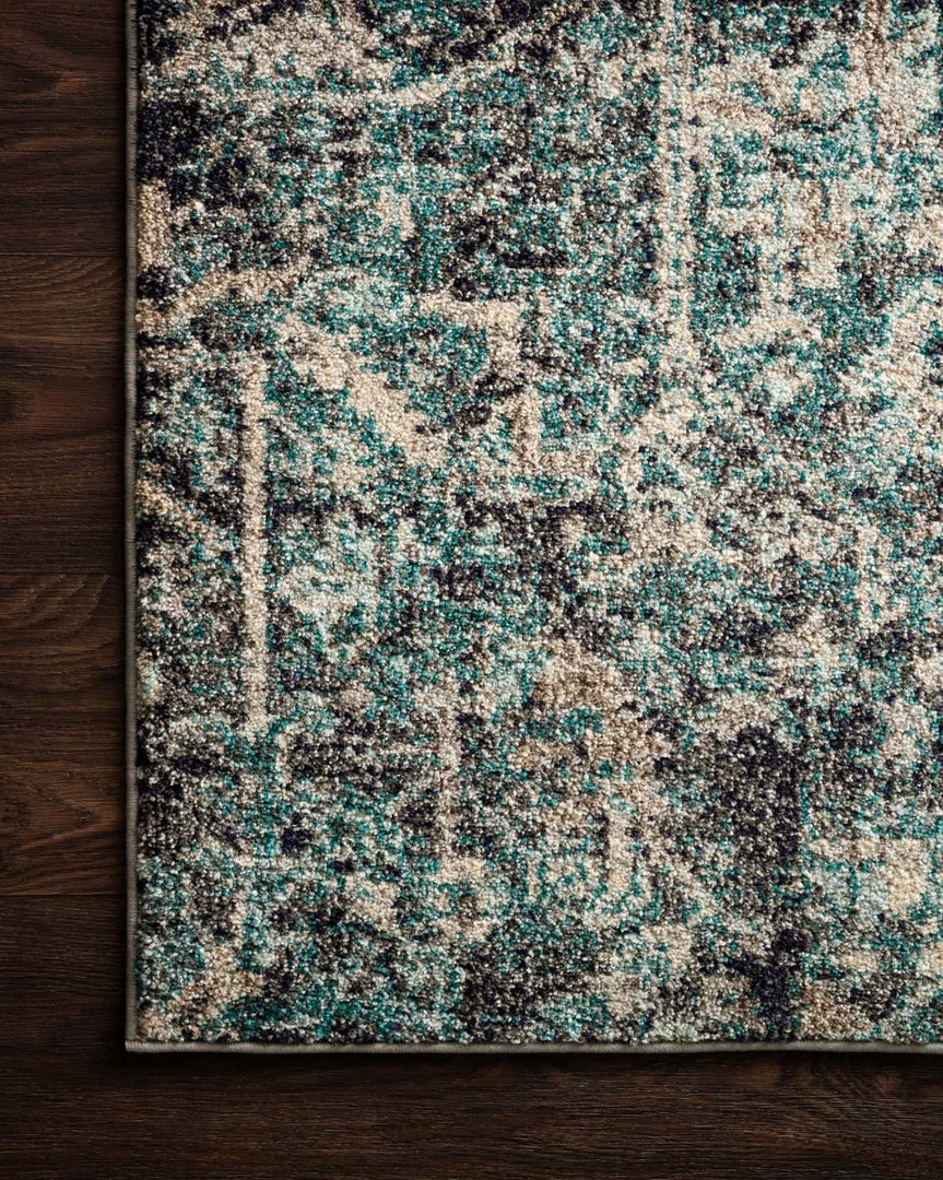 LOLOI NAJMA RUG: SLATE BLUE, SMOKE 2 LOLOI NAJMA RUG: SLATE BLUE, SMOKE