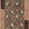 LOLOI NALA HAND-TUFTED WOOL RUG: TERRACOTTA, BLACK