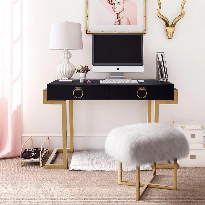 TOV Living Room NAOMI SHEEPSKIN BENCH 4 TOV Living Room NAOMI SHEEPSKIN BENCH