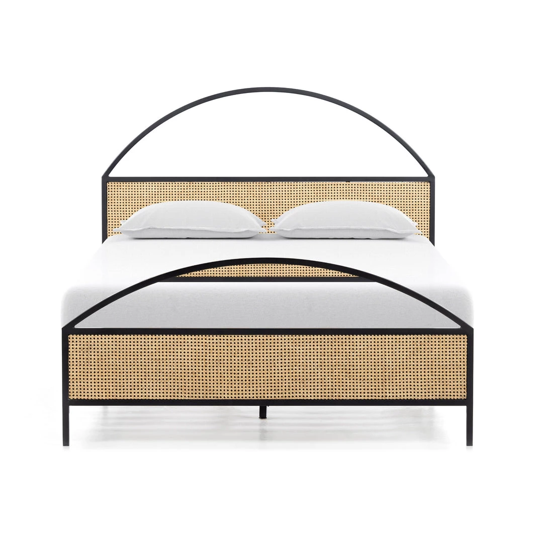 FOUR HANDS NATALIA ARCHED CANE PANEL BED Furniture 1 FOUR HANDS NATALIA ARCHED CANE PANEL BED Furniture