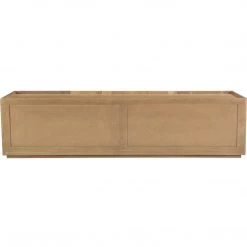 MOES NATURAL OAK PLANK MEDIA CABINET