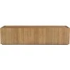 MOES NATURAL OAK PLANK MEDIA CABINET