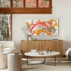 MOES NATURAL OAK PLANK SIDEBOARD