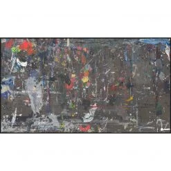 L ART Wall Art "NIGHT STREETLIGHTS" CANVAS ART