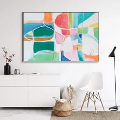 L ART "NIOSA" CANVAS ART