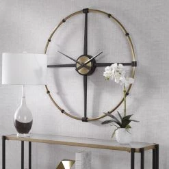 UTTERMOST NIXON WALL CLOCK