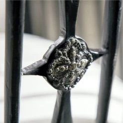 HOOKER NOIR COUTURE HOST CHAIR Furniture