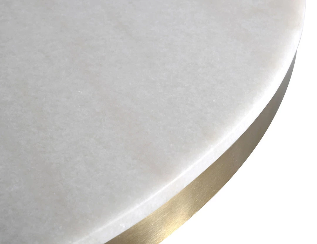 TOV 4' ROUND NOIR MARBLE TOP PEDESTAL DINING TABLE Kitchen + Dining 4 TOV 4' ROUND NOIR MARBLE TOP PEDESTAL DINING TABLE Kitchen + Dining