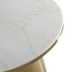 TOV 4' ROUND NOIR MARBLE TOP PEDESTAL DINING TABLE Kitchen + Dining 13 TOV 4' ROUND NOIR MARBLE TOP PEDESTAL DINING TABLE Kitchen + Dining