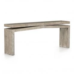 FOUR HANDS NORTHERN PINE CONSOLE TABLE: WEATHERED WHEAT Furniture