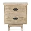FOUR HANDS NORTHERN PINE NIGHTSTAND: WEATHERED WHEAT