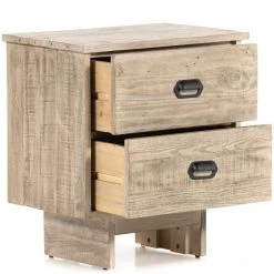 FOUR HANDS NORTHERN PINE NIGHTSTAND: WEATHERED WHEAT
