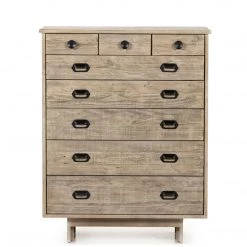 FOUR HANDS NORTHERN PINE TALL CHEST: WEATHERED WHEAT Furniture