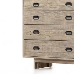 FOUR HANDS NORTHERN PINE TALL CHEST: WEATHERED WHEAT Furniture
