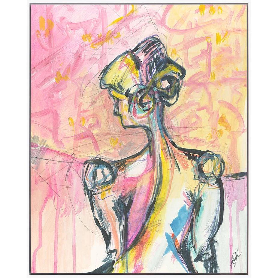 L ART Wall Art "NUDE 411" CANVAS ART 1 L ART Wall Art "NUDE 411" CANVAS ART