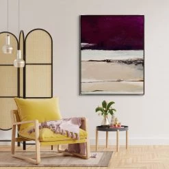 L ART "OCEAN ROAD" CANVAS ART Wall Art