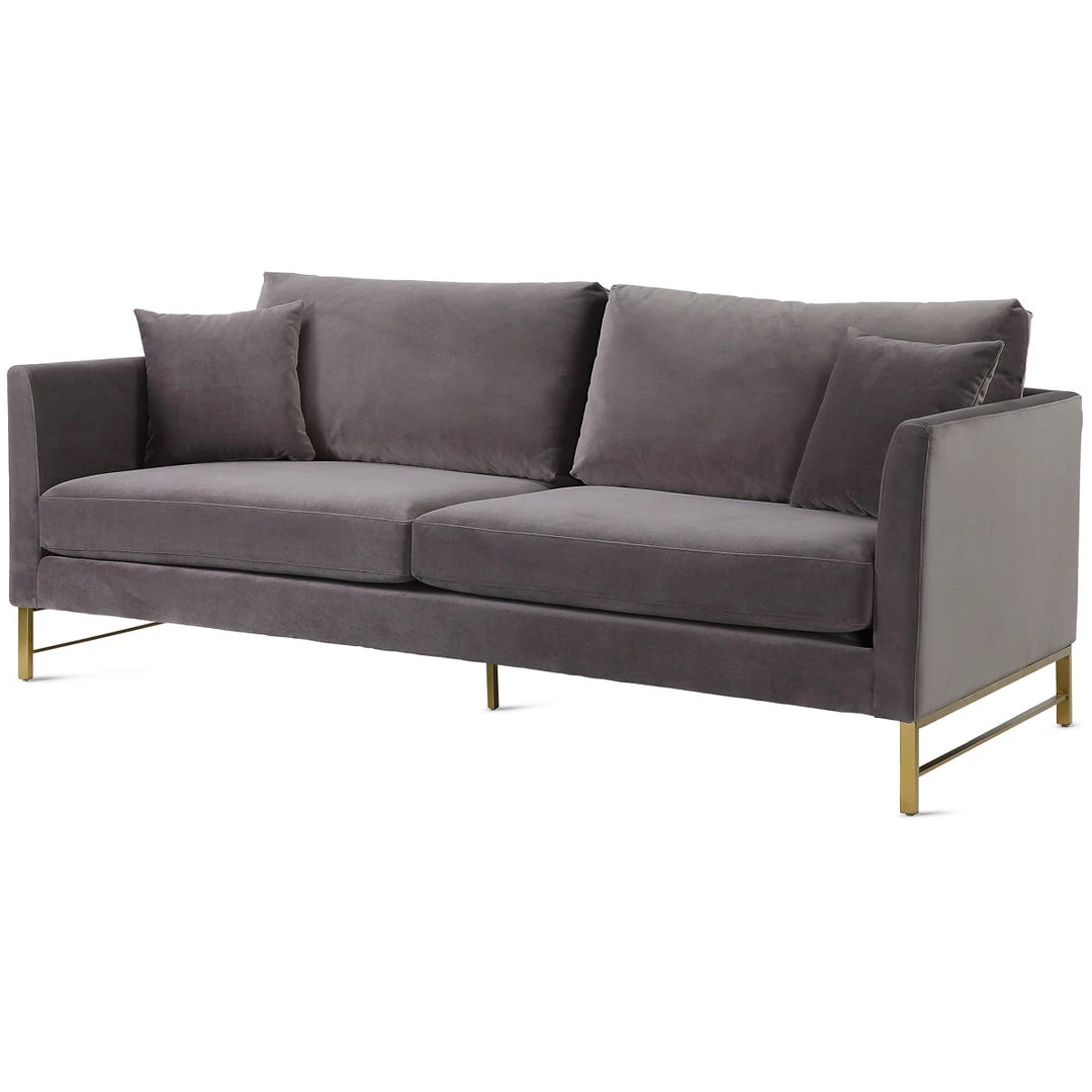 TOV OLIVIA VELVET SOFA 4 TOV OLIVIA VELVET SOFA