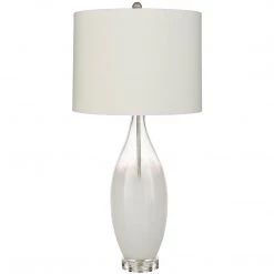 SURYA OMBRE MILK GLASS TABLE LAMP Lighting