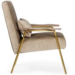 VIG OPAL DIAMOND QUILTED ARM CHAIR Furniture