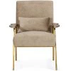 VIG OPAL DIAMOND QUILTED ARM CHAIR Furniture
