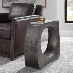 UTTERMOST Living Room OPEN FORM END TABLE
