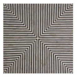 MOES OPTICAL INLAY BLOCK COFFEE TABLE