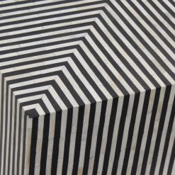 MOES OPTICAL INLAY BLOCK COFFEE TABLE