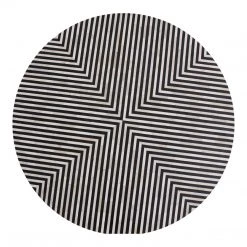 MOES OPTICAL INLAY SIDE TABLE